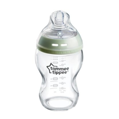 Picture of TOMMEE TIPPEE FEEDING BOTTLE GLASS 250 ML 0M+ 4385