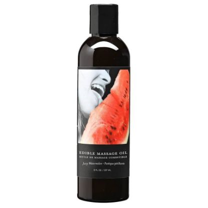 Picture of EARTHLY TASTEFUL MASSAGE OIL WATERMELON 237 ML