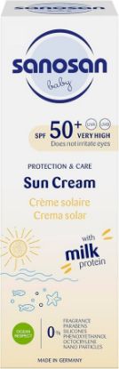 Picture of SANOSAN SUN CREAM (SPF 50+) 70ML 7682
