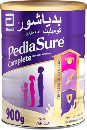 Picture of PEDIASURE COMPLETE 1+ VANILA MILK 12X900 G