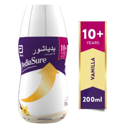 Picture of PEDIASURE COMPLETE 10+ VANILA MILK LIQUID 200ML
