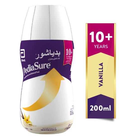 صورة بدياشور+10 حليب سائل فانيلا 200 مل