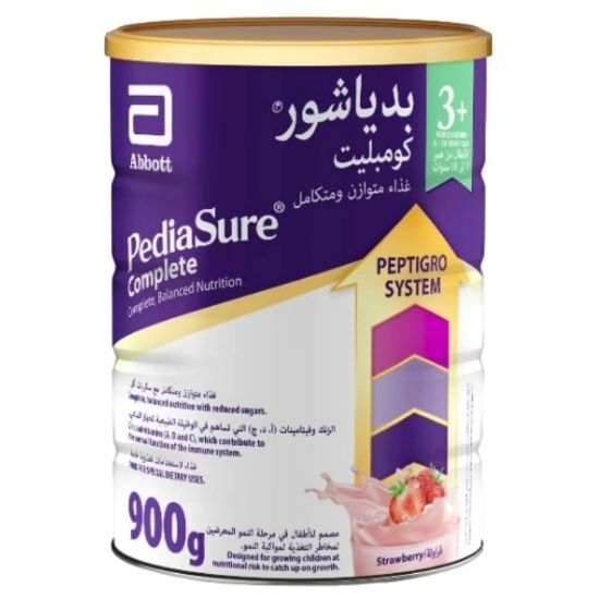 صورة بدياشور كومبليت 3+ فراولة 900 جم