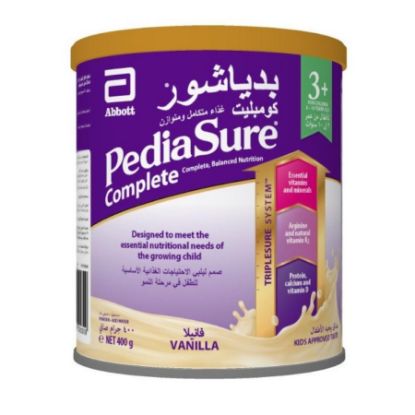 Picture of PEDIASURE COMPLETE 3+ VANILA MILK  24X400 G