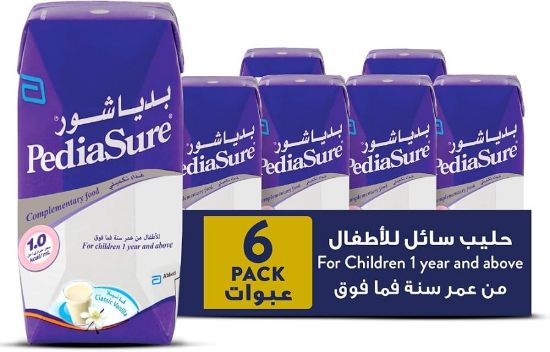 صورة Pediasure Liquid vanilla 200 mlX6
