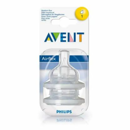 Picture of PHILIPS AVENT CLASSIC+2 NEWBRON FLOW TEATS 0M+631/27-0849-25