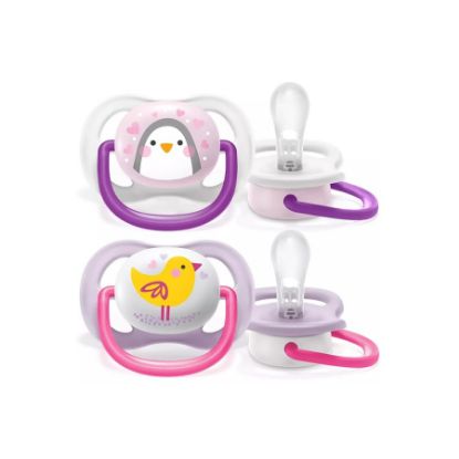 Picture of PHILIPS AVENT SOOTHER ULTRA AIR 0-6M GIRL 2818 -165