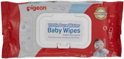 Picture of PIGEON BABY WATER WIPES 50S -0117