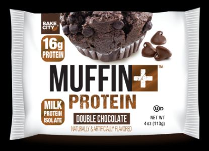 Picture of BAKECITY MUFFIN+ PROTEIN DOUBLE CHOCOLATE 113 G