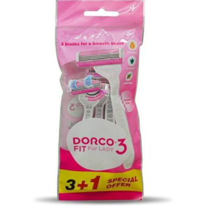 Picture of DORCO 3 FIT FOR LADY :TRC100PK-4P (3+1) POLY BAG,