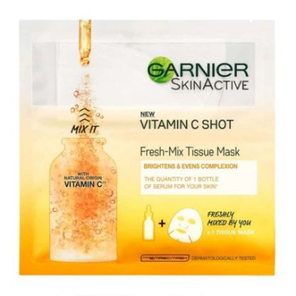 Picture of GARNIER SKINACTIVE VITAMIN C TISSUE MASK  33G  4505