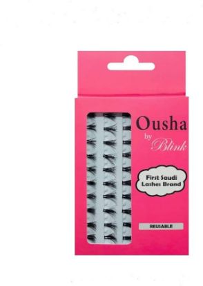 صورة اوشا رموش حبات مزدوجة رقم 3