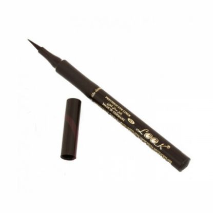 صورة لوك قلم كحل عيون بني 813