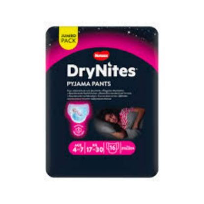 Picture of DRYNITES 4-7 YEARS JUMBO PANTS GIRL 4 X 16 - 60168