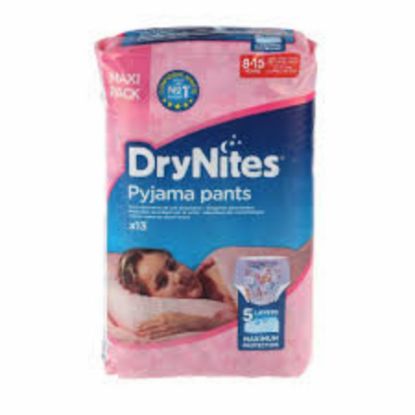 Picture of DRYNITES 8-15 YEARS JUMBO PANTS GIRL 4 X 13 - 60182