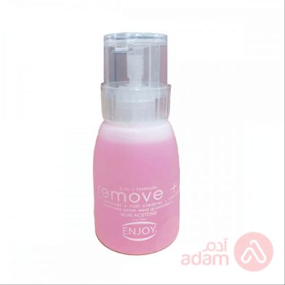 صورة انجوي مزيل طلاء للأظافر وردي 150 مل