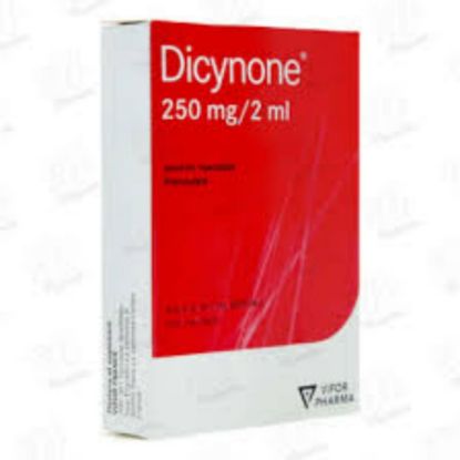 Picture of DICYNONE 250 MG 4 AMPOULS#