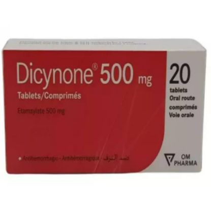 Picture of DICYNONE 500 MG 20 TAB