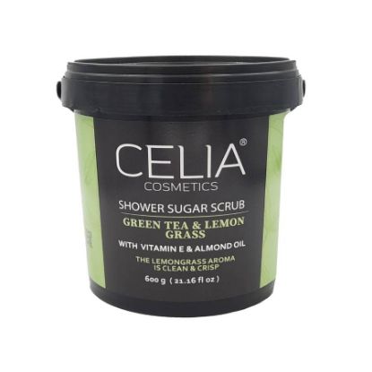 Picture of CELIA SHOWER SUGAR SCRUB GREAN TEA & LEMONGRASS 600G 9816