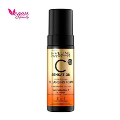 Picture of EVELINE C SENSATION VIT C 3IN1 CLEANSING FACE WASH FOAM150ML