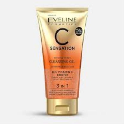 Picture of EVELINE C SENSATION VIT C CLEANSING FACE WASH GEL 3IN1 150ML