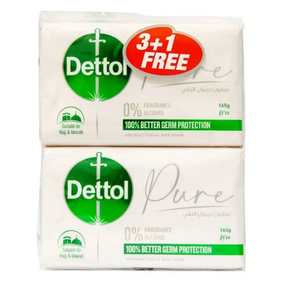 صورة DETTOL PURE Body soap 165GX48 4390