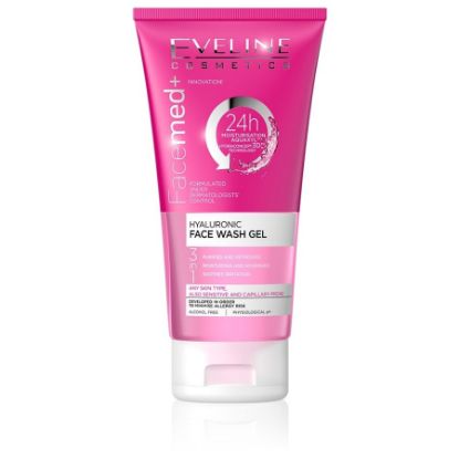 Picture of EVELINE FACEMED+ HYALURONIC FACE WASH GEL ALL SKIN TYPES 150