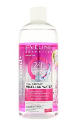 Picture of EVELINE FACEMED+ HYALURONIC MICELLAR WATER 400ML  9264