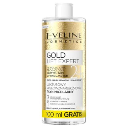 Picture of EVELINE GOLD LIFT EXPERT ANTI-WRINKLE MICELLAR WATER 500ML 0