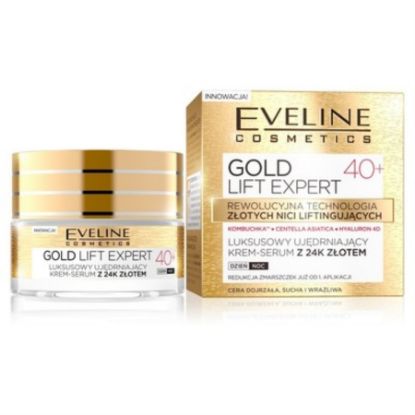 Picture of EVELINE GOLD LIFT EXPERT DAY & NIGHT ANTI-WRINKLE CREAM 50ML