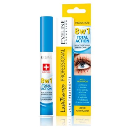 Picture of EVELINE TOTAL ACTION 8IN1 CONCENTRATED EYELASH SERUM 10ML 99