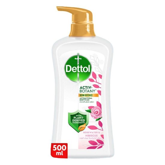 Picture of DETTOL SHOWER GEL HIBISCUS AND ROSEWATER 500ML