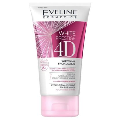 Picture of EVELINE WHITE PRESTIGE 4D WHITENING FACIAL SCRUB 150ML 5691