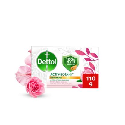 صورة ديتول صابون كركديه وماء الورد 110 جم