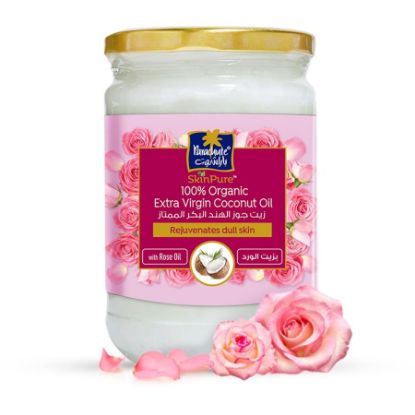 Picture of PARACHUTE EXTRA VIRGIN COCONUT OIL WITH ROSE OIL 200M