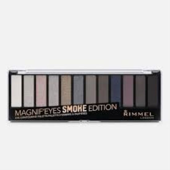 Picture of RIMMEL MAGNIFEYES SMOKE EDITION EYESHADOW PALETTE 12PAN-5132