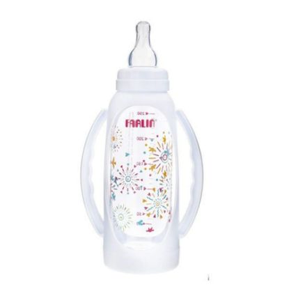 صورة فارلين رضاعة بلاستيك بيد حلمة سيلكون 250 مل 787