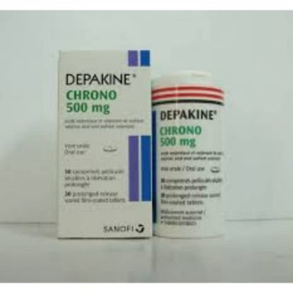 Picture of DEPAKINE CHRONO 500 MG 30 TAB
