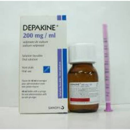Picture of DEPAKINE DROPS 200 MG/ML 40 ML