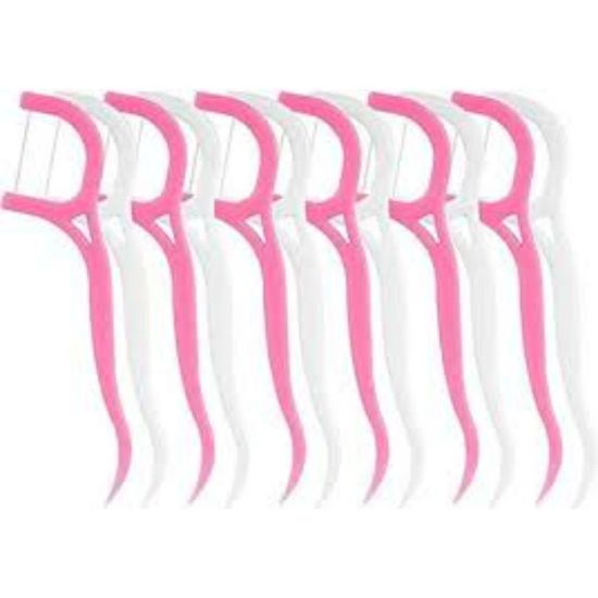 Picture of DANTELA TOOTHPICK PLASTIC FLOSS 25 PIECES