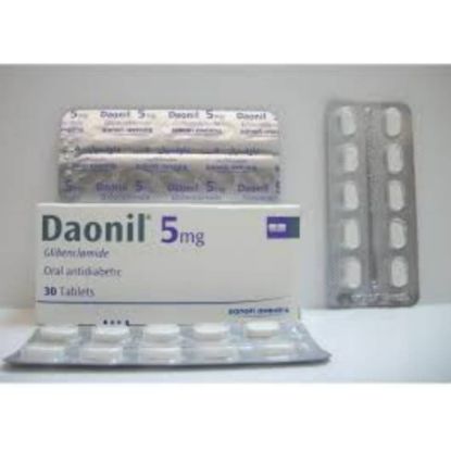 Picture of DAONIL 5 MG 30 TAB
