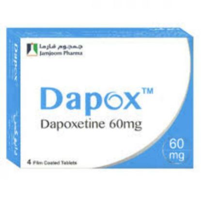 Picture of DAPOX 60 MG 4 TAB