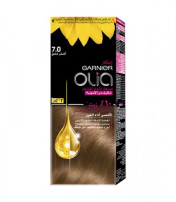 Picture of GARNIER OLIA PERMANENT HAIR COLOR 7.0 DARK BLONDE 1435