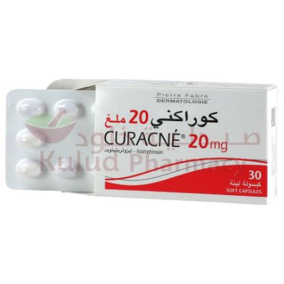 Picture of CURACNE 20MG 30CAP