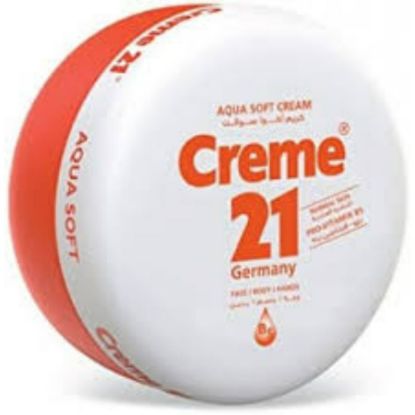 صورة كريم 21 اكوا سوفت للوجه والجسم واليدين فايتمين ب250مل