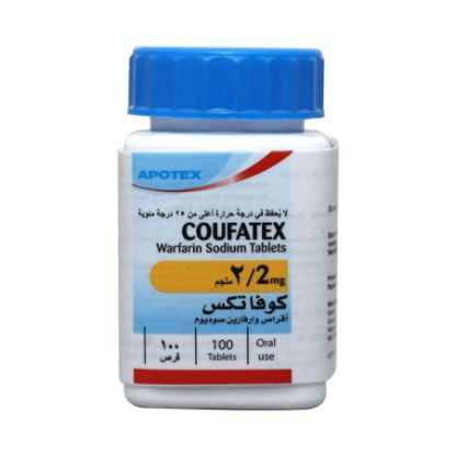 Picture of COUFATEX 2 MG 100 TAB