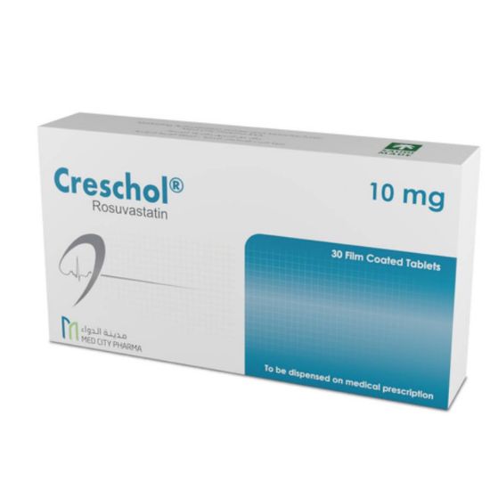 Picture of CRESCHOL 10 MG 30 TAB