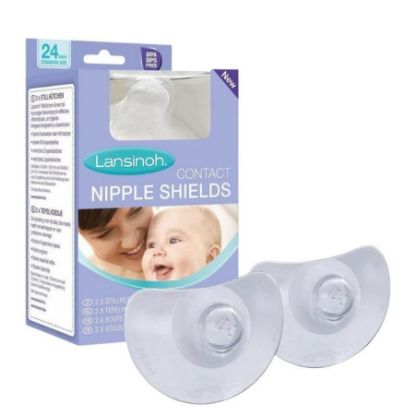 Picture of LANSINOH CONTACT NIPPLE SHIELDS 24MM
