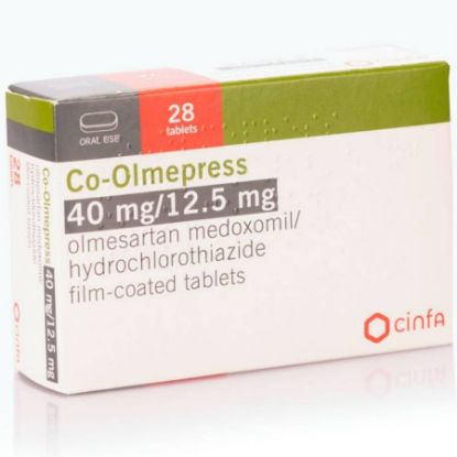 Picture of CO-OLMEPRESS 40 MG/12.5 MG 28 TAB