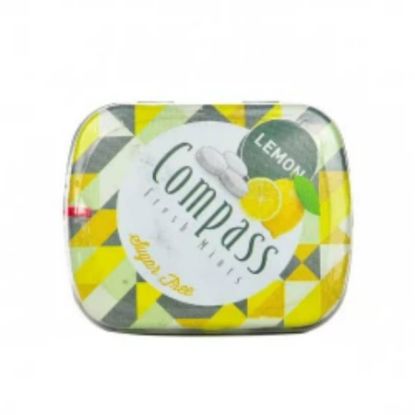 Picture of COMPASS FRESH MINT LEMON 14 G 50 PCS 700579